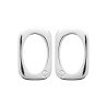 Boucles d'Oreilles Argent Rhodié Zirconium Ajourées | Kara Bijoux