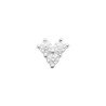Puce d'Oreille Trio Zirconia Argent 925 Rhodié | Kara Bijoux