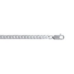 Bracelet Maille Gourmette Argent 925 - Élégance Intemporelle