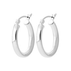 Créoles Classiques en Argent 925 - Kara Bijoux