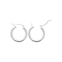 Créoles Classiques en Argent 925 - Kara Bijoux