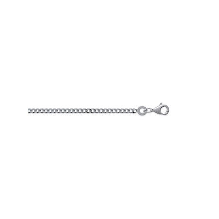 Chaîne Maille Gourmette Argent 925 - Bijou Élégant Kara Bijoux