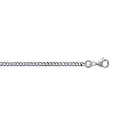 Sautoir Chaîne Maille Forçat Argent 925 - Kara Bijoux
