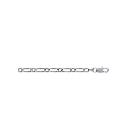 Bracelet Maille Figaro Argent 925 - Élégance Intemporelle
