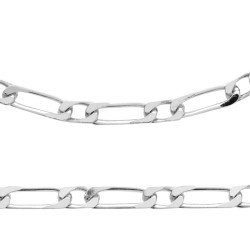 Chaîne Maille Figaro Argent 925 - Bijoux Élégants | Kara Bijoux