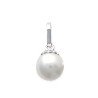PENDENTIF ARGENT 925 PERLES IMIT
