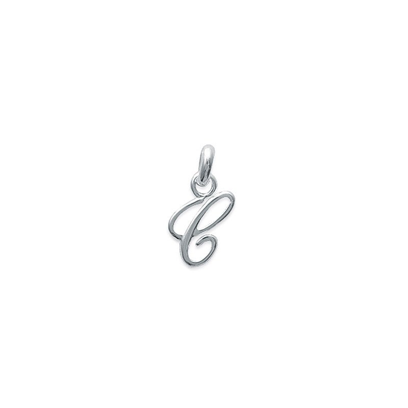 Pendentif Initiale C en Argent 925 - Kara Bijoux