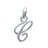 Pendentif Initiale C en Argent 925 - Kara Bijoux