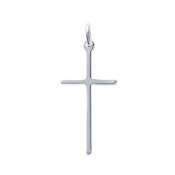 Pendentif Croix Fine Argent 925 - Bijou Élégant | Kara Bijoux