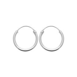 Créoles Classiques en Argent 925 - Élégance Intemporelle