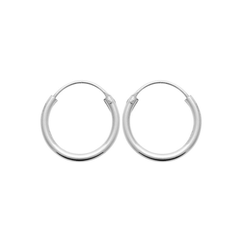 Créoles Classiques en Argent 925 - Élégance Intemporelle