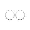 Boucles d'Oreilles Créoles Argent 925 - Intemporelles