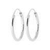 Boucles d'Oreilles Créoles Argent 925 - Intemporelles