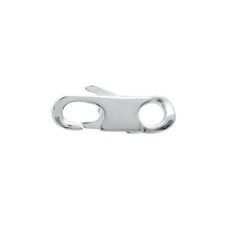 Fermoir Mousqueton Classique en Argent 925 - Apprêt Bijoux