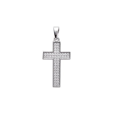 PENDENTIF ARGENT 925 RHODIE OZ MICROSERTI