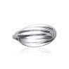 Bague Trois Anneaux Entrelacés en Argent 925 | Kara Bijoux