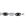 BRACELET ACIER RUTHENIUM