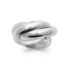 Bague Argent 925 Entrelacs Fluides | Bijouterie Kara Bijoux