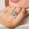 Bague Argent 925 Courbes Volumineuses - Kara Bijoux