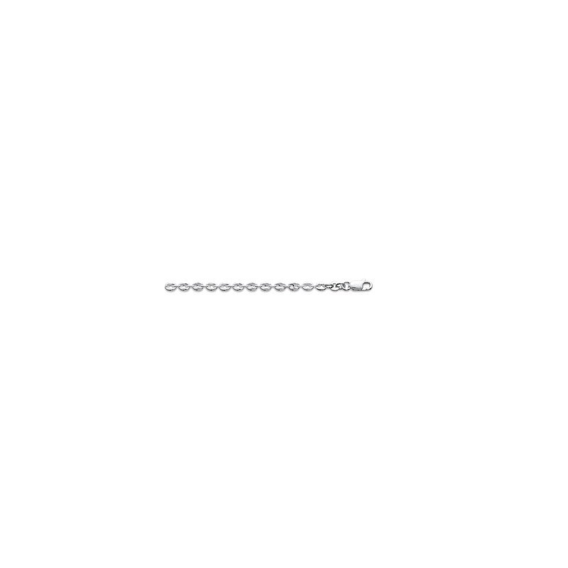 Bracelet Chaîne Argent 925 Maillons Facettés - Kara Bijoux
