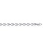 Chaîne Maille Grain de Café Argent 925 - Kara Bijoux