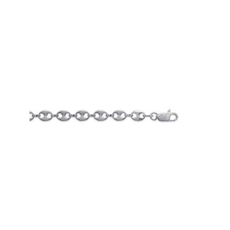 Bracelet Maille Grain de Café Argent 925 | Kara Bijoux