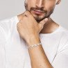 Bracelet Maille Grain de Café Argent 925 - Kara Bijoux