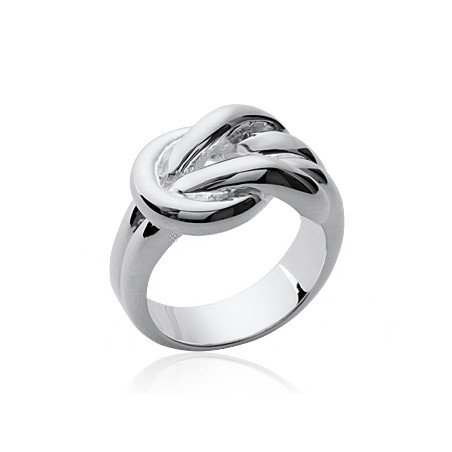 Bague Nœud Élégant Argent 925 - Bijoux Modernes | Kara Bijoux