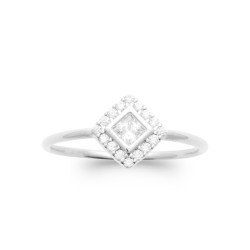 BAGUE ARGENT 925 RHODIE OZ