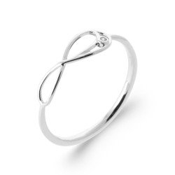 BAGUE ARGENT 925 RHODIE OZ