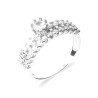 Bague Solitaire Argent Rhodié & Oxydes de Zirconium | Kara Bijoux