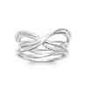 BAGUE ARGENT 925 RHODIE OZ