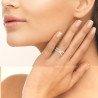 BAGUE ARGENT 925 RHODIE OZ