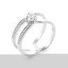 BAGUE ARGENT 925 RHODIE OZ