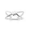 BAGUE ARGENT 925 RHODIE OZ