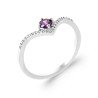 BAGUE ARGENT 925 RHODIE OZ PS