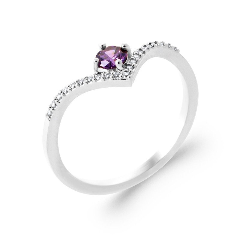 BAGUE ARGENT 925 RHODIE OZ PS