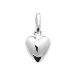 Pendentif Cœur Brillant Argent 925 - Bijoux Élégants