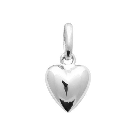 Pendentif Cœur Brillant Argent 925 - Bijoux Élégants