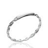 Bague Argent 925 Maillons & Barrette - Kara Bijoux