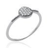 Bague Pavé Scintillant en Argent Rhodié - Kara Bijoux