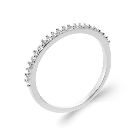 BAGUE ARGENT 925 RHODIE OZ