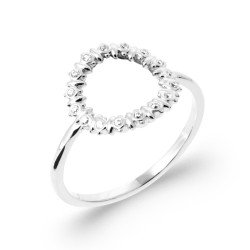 BAGUE ARGENT 925 RHODIE OZ
