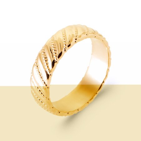 BAGUE PL-OR 750 3MIC