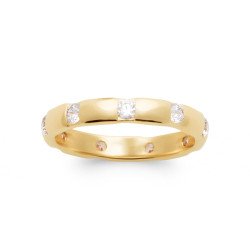 BAGUE PL-OR 750 3MIC OZ