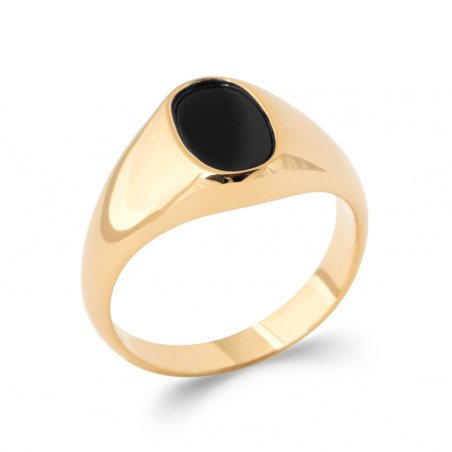 BAGUE PL-OR 750 3MIC IMIT ONYX
