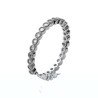 Bague Éternité Argent Rhodié Oxyde de Zirconium | Kara Bijoux