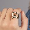 BAGUE PL-OR 750 3MIC
