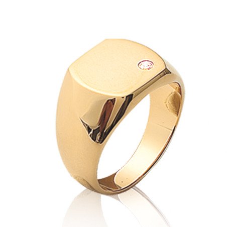 BAGUE PL-OR 750 3MIC OZ