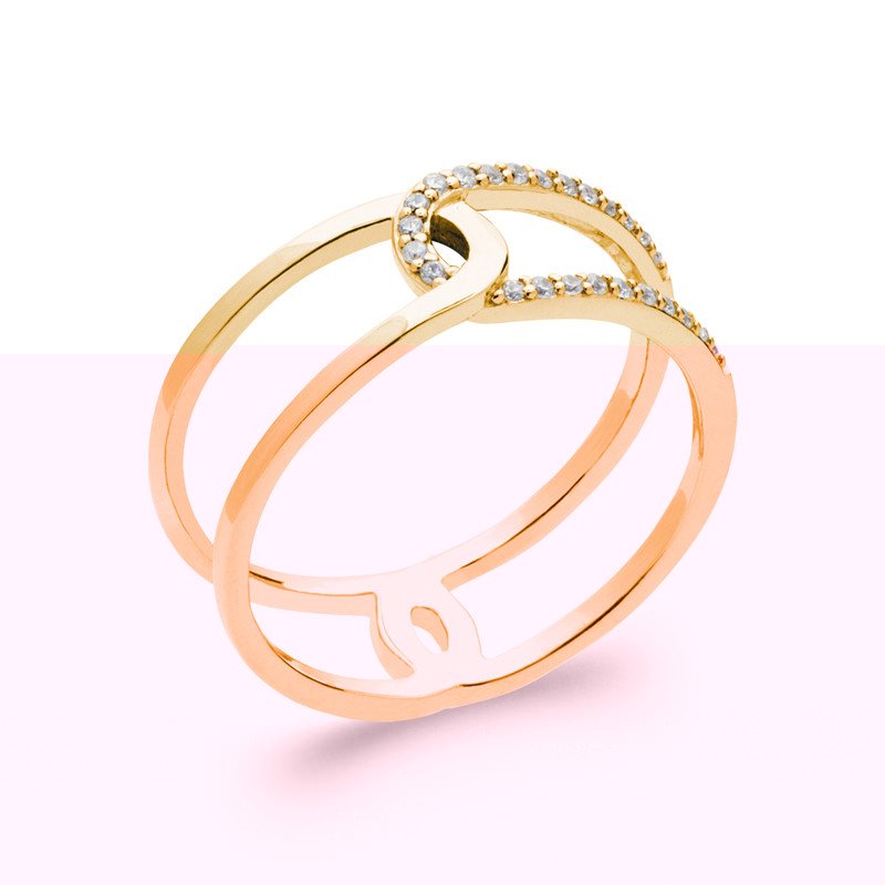BAGUE PL-OR 750 3MIC OZ